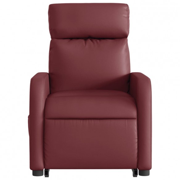 Fauteuil inclinable Rouge bordeaux Similicuir