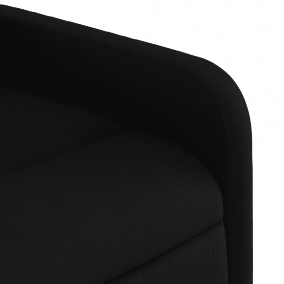 Fauteuil inclinable Noir Tissu