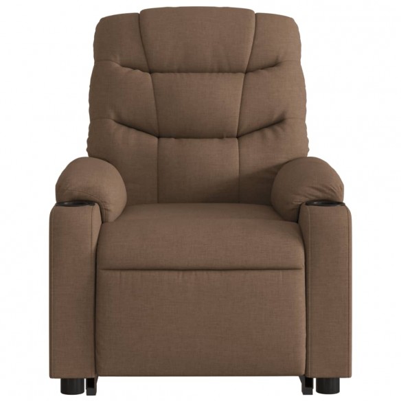 Fauteuil inclinable Marron Tissu