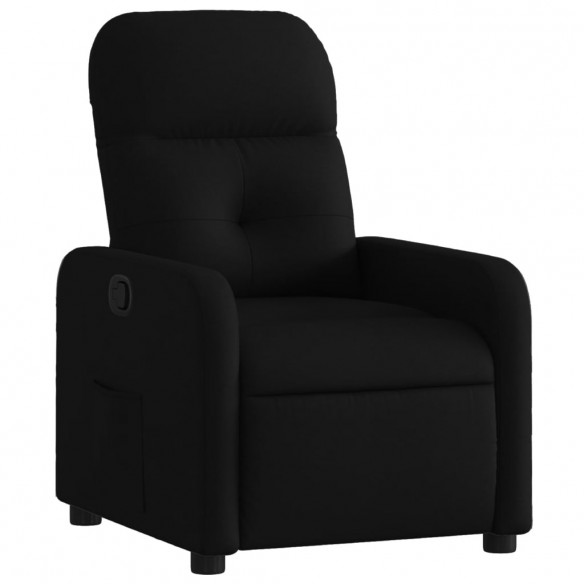 Fauteuil inclinable Noir Tissu