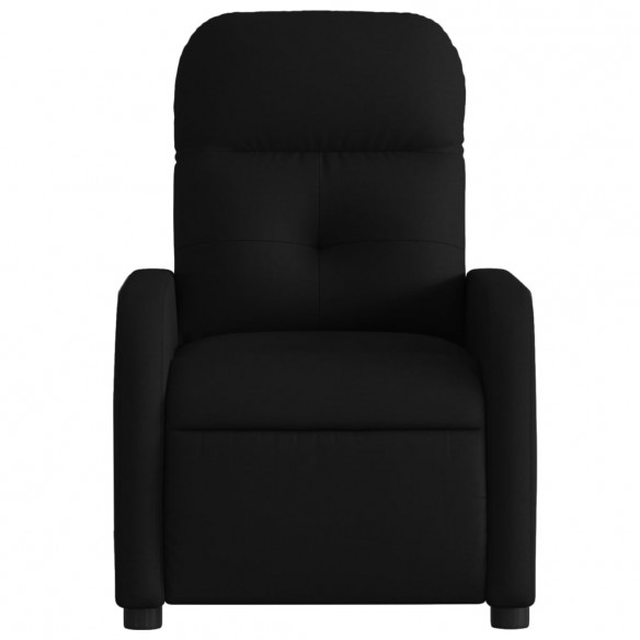 Fauteuil inclinable Noir Tissu