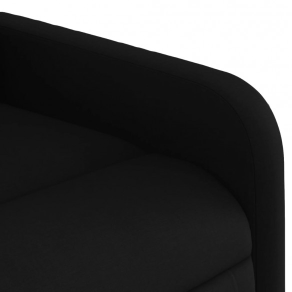 Fauteuil inclinable Noir Tissu