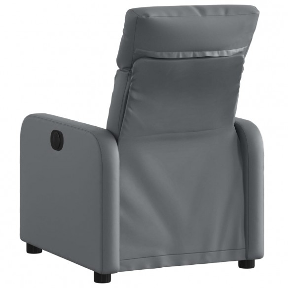 Fauteuil inclinable Gris Similicuir