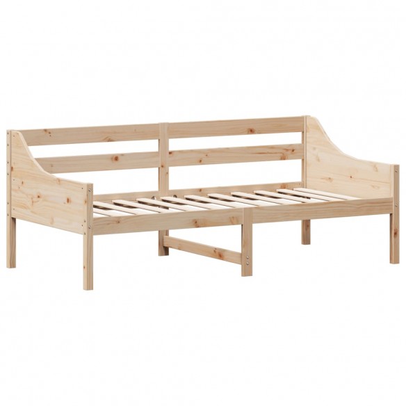 Lit de jour 90x190 cm Bois de pin massif