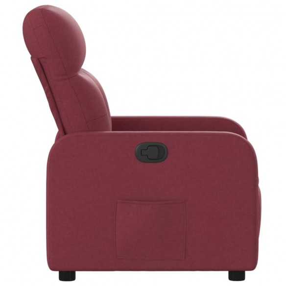 Fauteuil inclinable Rouge bordeaux Tissu