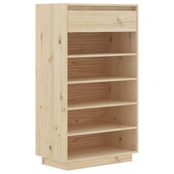 Armoire à chaussures 60x34x105 cm Bois de pin massif