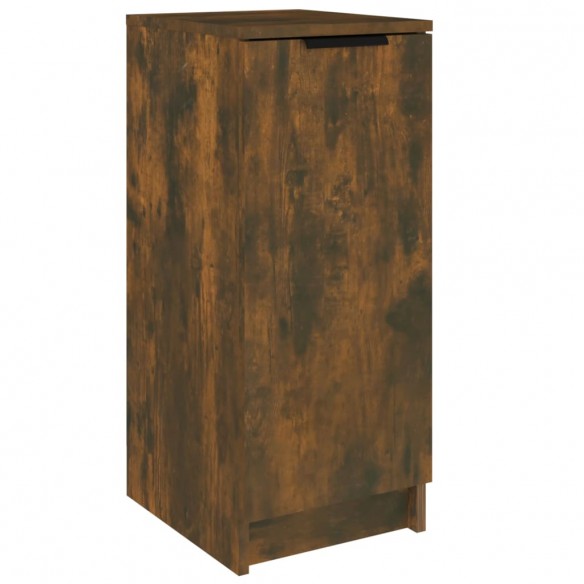 Armoire à chaussures Chêne fumé 30x35x70 cm Bois d'ingénierie