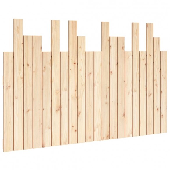 Tête de lit murale 127,5x3x80 cm Bois massif de pin