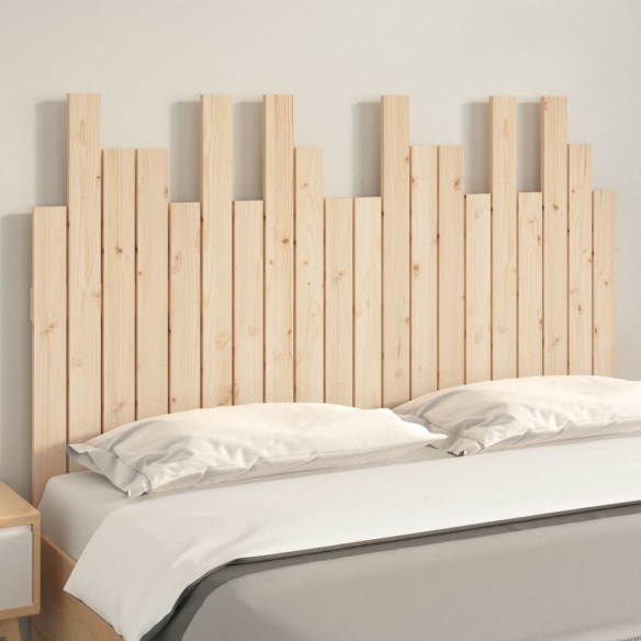 Tête de lit murale 127,5x3x80 cm Bois massif de pin