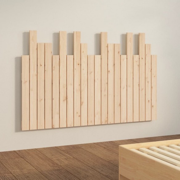 Tête de lit murale 127,5x3x80 cm Bois massif de pin