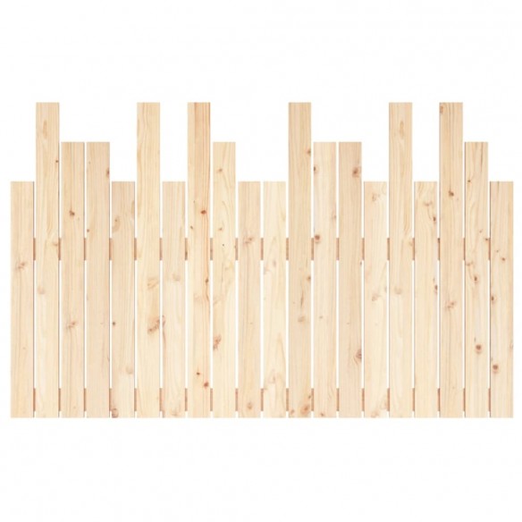 Tête de lit murale 127,5x3x80 cm Bois massif de pin