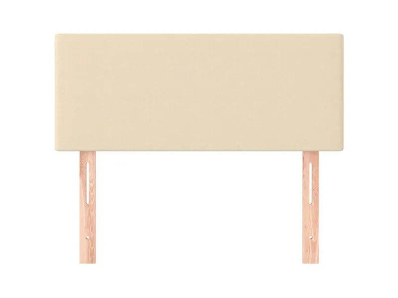 Tête de lit Crème 90x5x78/88 cm Tissu