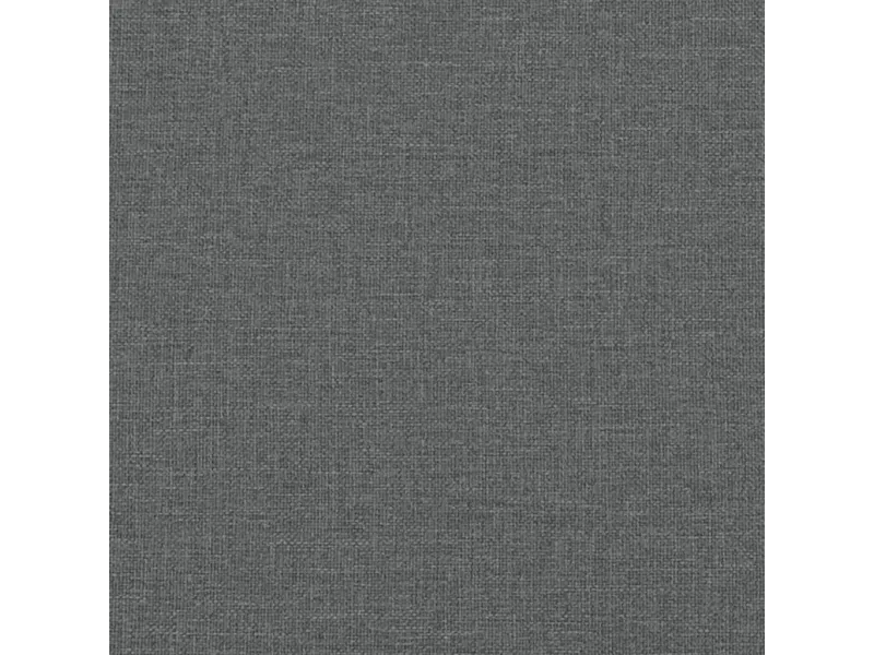 Canapé-lit avec accoudoirs gris foncé tissu