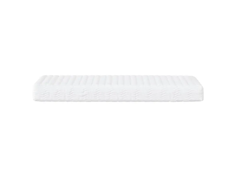 Matelas en mousse blanc 90x200 cm dureté H2 H3