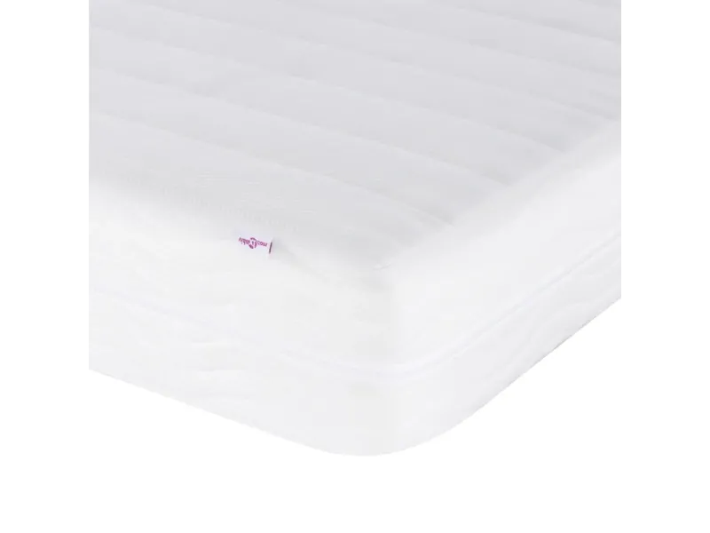 Matelas en mousse blanc 90x200 cm dureté H2 H3