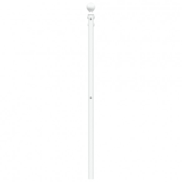 Tête de lit métal blanc 80 cm