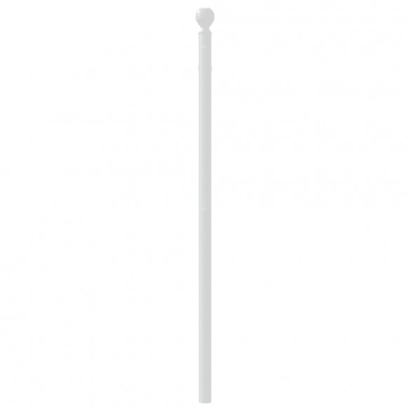 Tête de lit métal blanc 80 cm