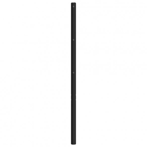 Tête de lit métal noir 80 cm