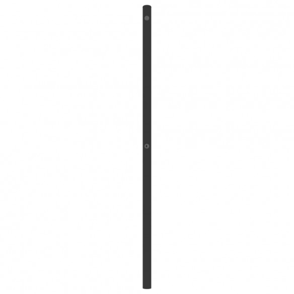 Tête de lit métal noir 193 cm