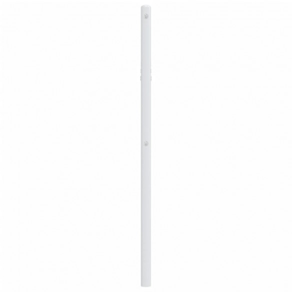Tête de lit métal blanc 80 cm