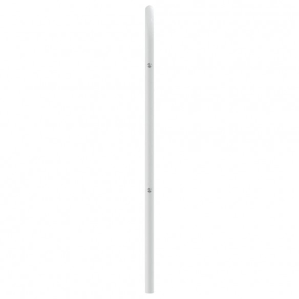 Tête de lit métal blanc 75 cm