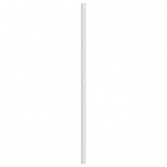 Tête de lit métal blanc 100 cm