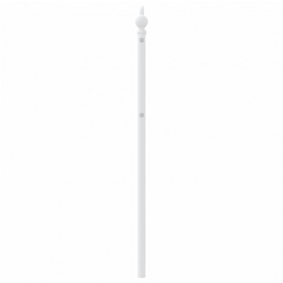 Tête de lit métal blanc 100 cm