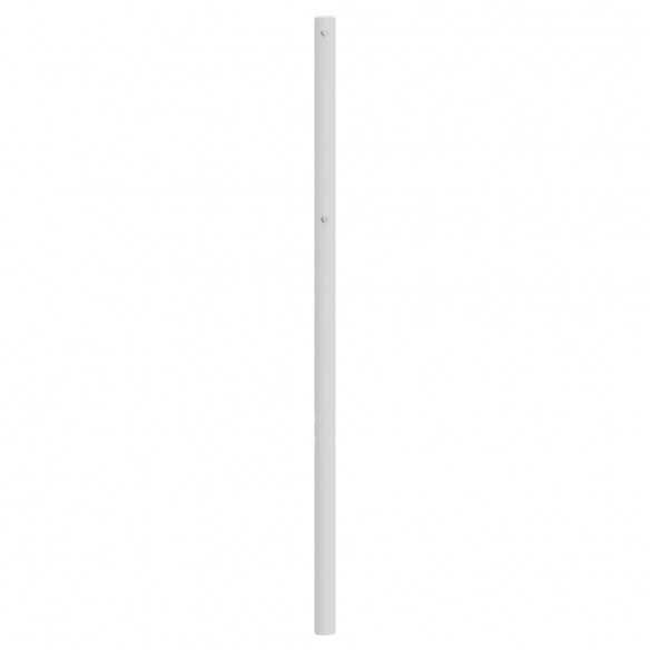 Tête de lit métal blanc 120 cm
