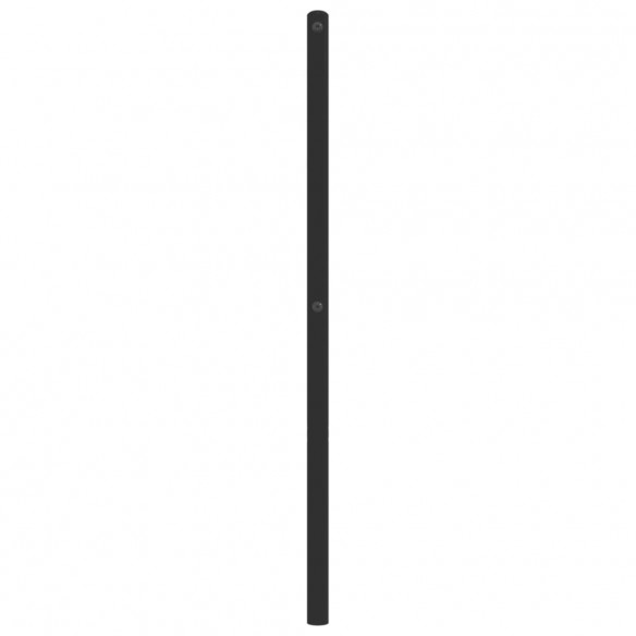 Tête de lit métal noir 80 cm