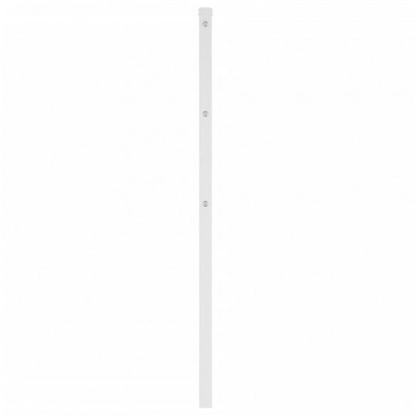 Tête de lit métal blanc 80 cm