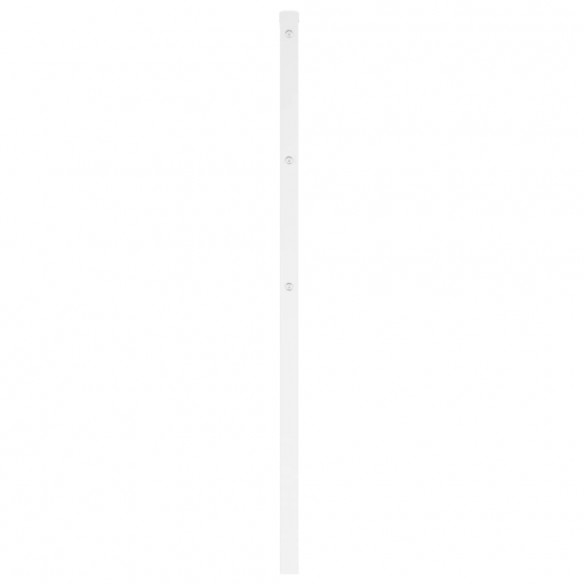 Tête de lit métal blanc 100 cm