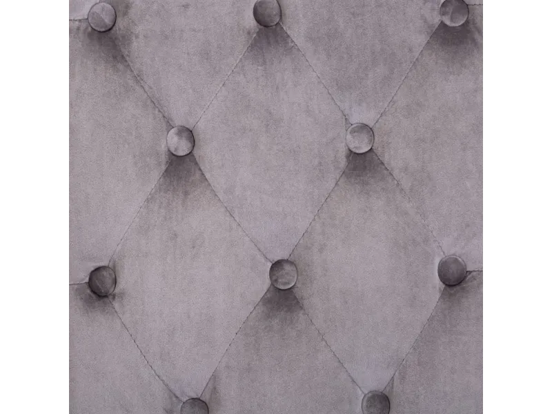 Chaise à manger Gris Velours