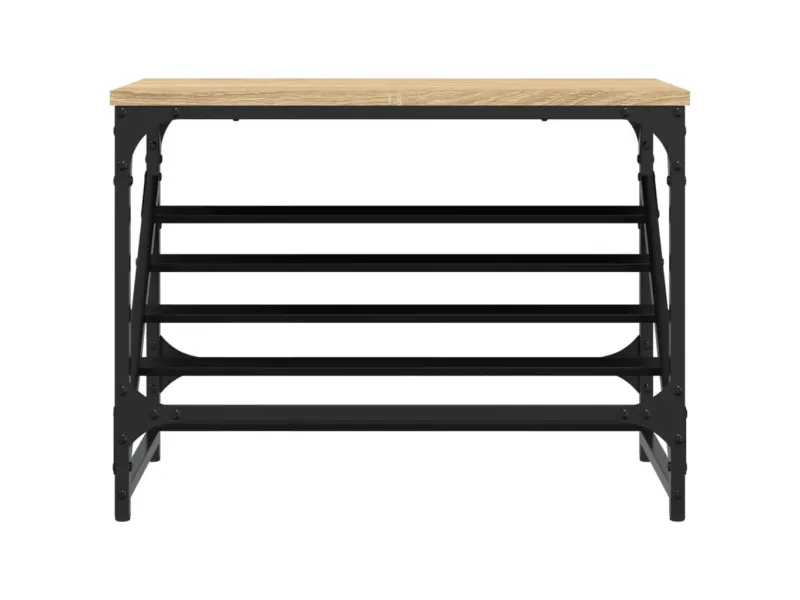 Étagère à chaussures chêne sonoma 60x30x45 cm bois d'ingénierie