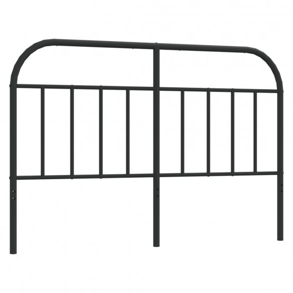Tête de lit métal noir 150 cm