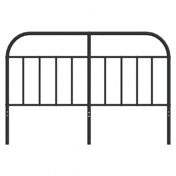 Tête de lit métal noir 150 cm