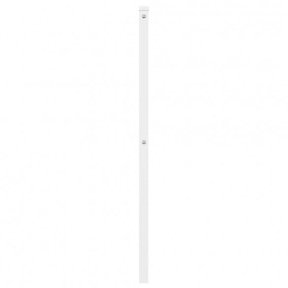Tête de lit métal blanc 75 cm