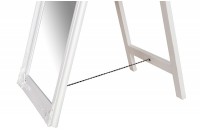 Miroir moderne 160 cm avec cadre en bois blanc