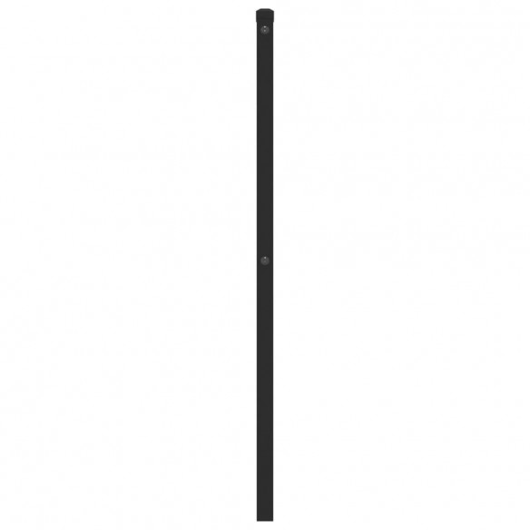 Tête de lit métal noir 80 cm