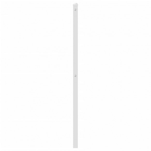 Tête de lit métal blanc 100 cm