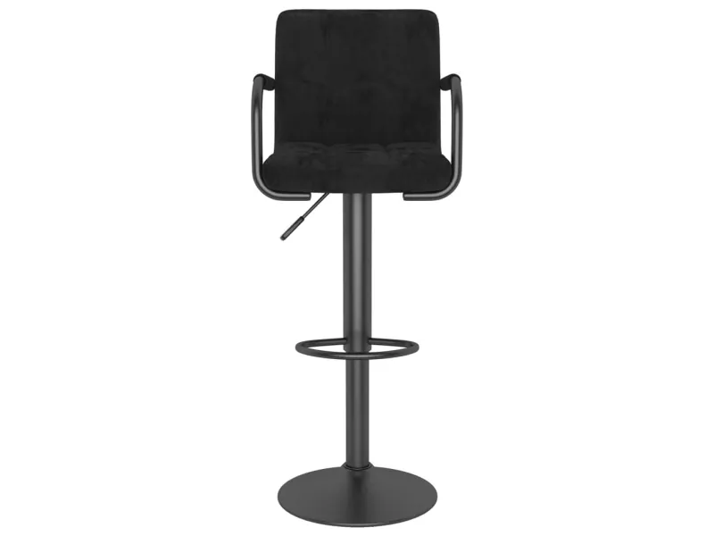 Tabouret de bar Noir Velours