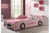 Lit voiture design princesse rose