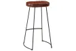 Tabourets de bar Gavin 2 pcs marron foncé 44x37,5x78 cm