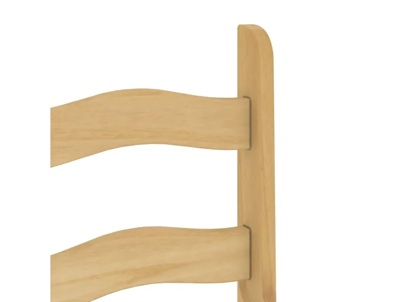 Chaises à manger lot de 2 Corona 42x47x107cm bois massif de pin
