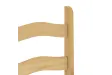 Chaises à manger lot de 2 Corona 42x47x107cm bois massif de pin