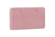 Coussin de tête de lit rose 90 cm velours