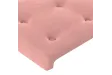 Tête de lit avec oreilles Rose 147x16x78/88 cm Velours