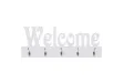 Porte-manteau mural WELCOME Blanc 74x29,5 cm