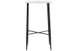 Table de bar Blanc 60 x 60 x 111 cm MDF
