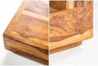Table basse carrée en bois massif 45x45cm