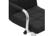 Chaises de bar lot de 2 noir tissu
